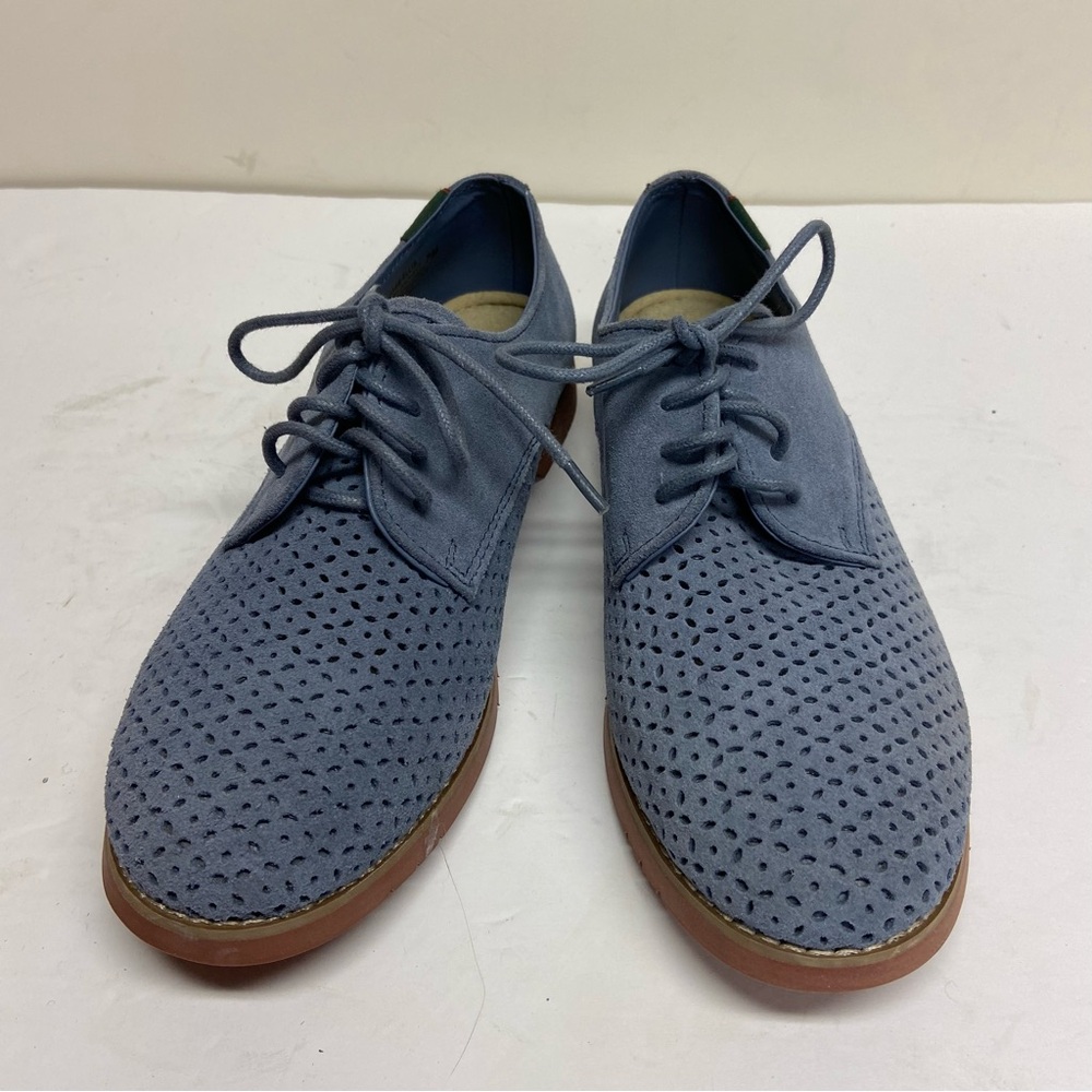 GH Bass Women’s Shoes Oxfords Leather Upper Blue Size 7M NWT